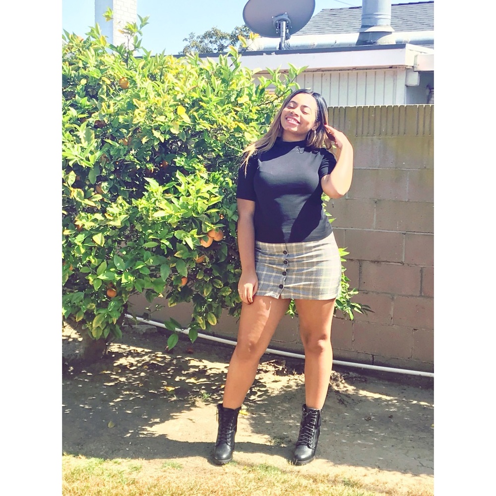 Plaid Skirt Forever 21–Worn Once!